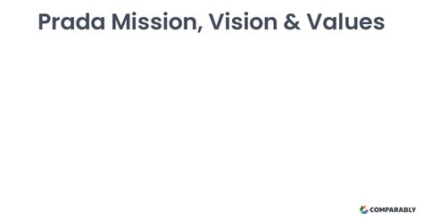 mission e vision prada|prada group meaning.